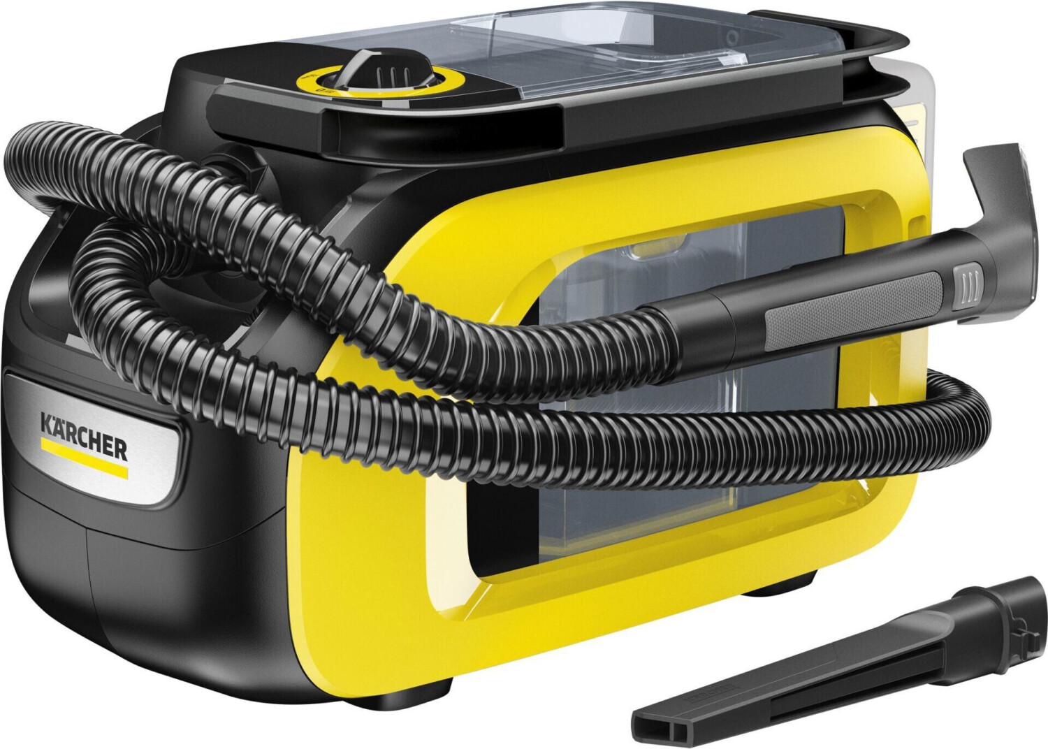 فرش‌ شوی و مبل‌ شوی کرشر آلمان  رنگ زرد مدل Kärcher SE 3-18 Compact